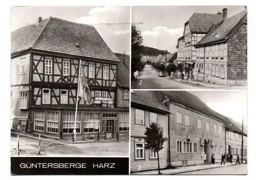 Ak Güntersberge Harz Kreis Quedlinburg Jugendherberge 1983