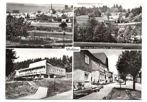 Ak Waldau Erholungsheim Bergkristall Teilansicht Schleusingen 1983