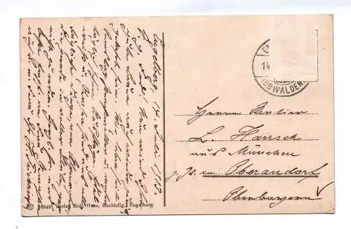 Ak Hahnen Spannörter Engelberg 1913