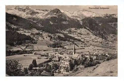 Ak Thermalbad Hofgastein 1912