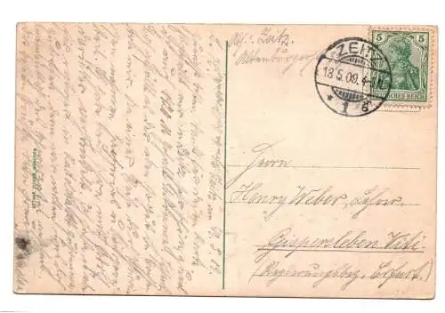 Ak Zeitz 1909