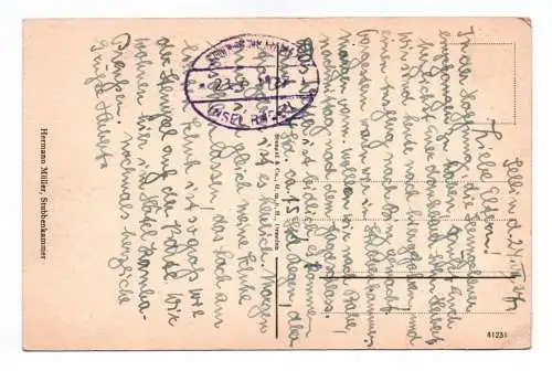 Ak Sassnitz Fährschiff Preußen in See gehend