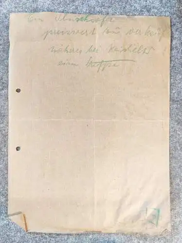 Altes Werbeblatt Wie muss man seine Taschenuhr behandeln Falkenhain