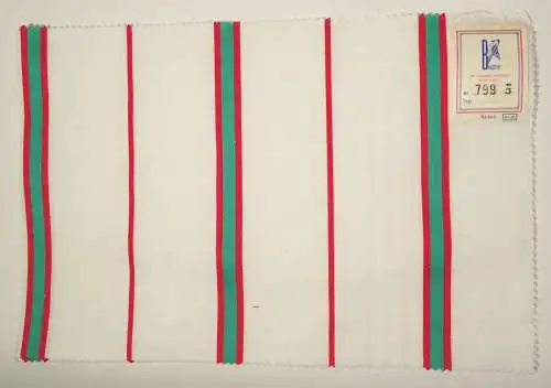 Konvolut Stoffmuster VEB Buntweberei & Färberei Neugersdorf DDR 