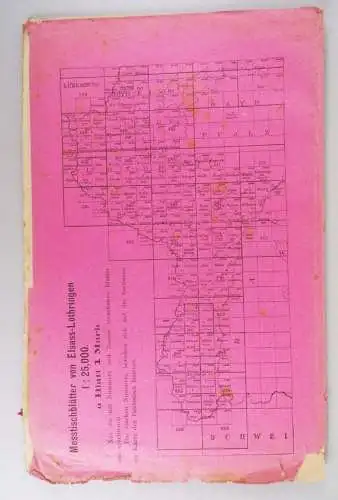 Übersichtblätter zu den Kartenwerken des kgl bayerischen Topographischen Bureau