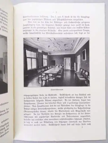 Verein Säuglingsheim München Beschreibung Tätigkeit um 1930