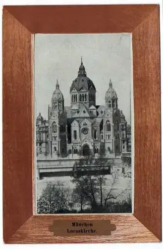 Ak München Lucaskirche 1917 Feldpostkarte