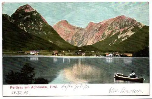 Künstler Ak Pertisau am Achensee Tirol 1906 Österreich