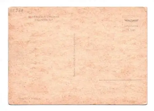 Foto Ak Kinderdorf Uthland Klappholttal Sylt Luftaufnahme