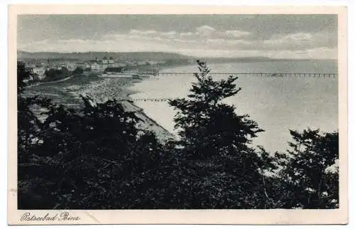 Ak Ostseebad Binz Meer Seebrücke