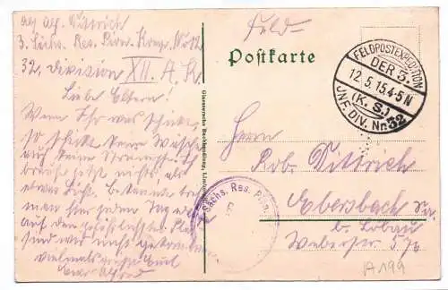 Ak Limburg an der Lahn Dom Totalansicht 1915