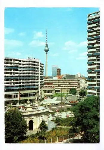 Ak Berlin 1984 Blick von der Leipziger Straße zum Stadtzentrum