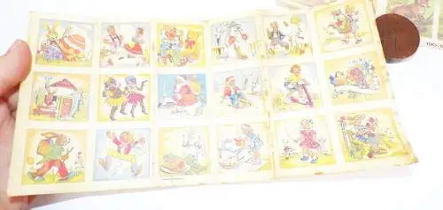 Alte Märchen ABC Abziehbilder Tiere Schiffe Schiebebilder 