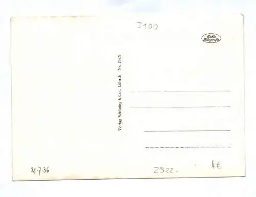 Ak Celle Höppener Haus 1936