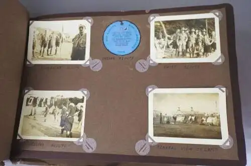 Altes England Fotoalbum Pfadfinder Treffen scouts um 1930