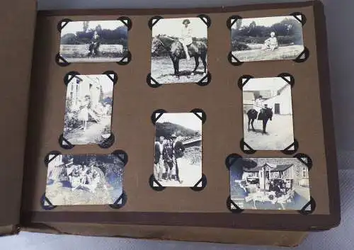 Altes England Fotoalbum Pfadfinder Treffen scouts um 1930