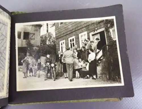 Altes Fotoalbum Threna Grimma 1930 er Auto