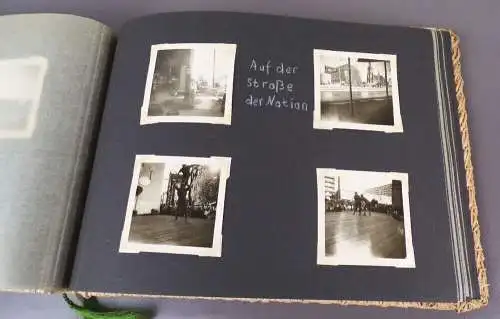 Altes Fotoalbum Jugendtreffen Karl Marx Stadt Chemnitz DDR Urlaub 1966