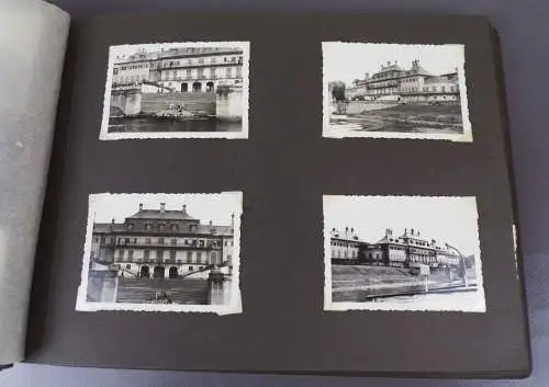 Altes Fotoalbum 99 Fotos Dresden Elbedampfer Moritzburg Fasanenschlößchen