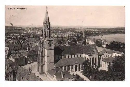 Ak Konstanz Münster Unserer Lieben Frau Basilica minor Bodensee