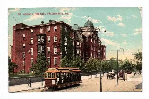 Ak St. Joseph Hospital Philadelphia Pa. 1913