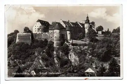 Foto Ak  Heidenheim an der Brenz Schloß Hellenstein