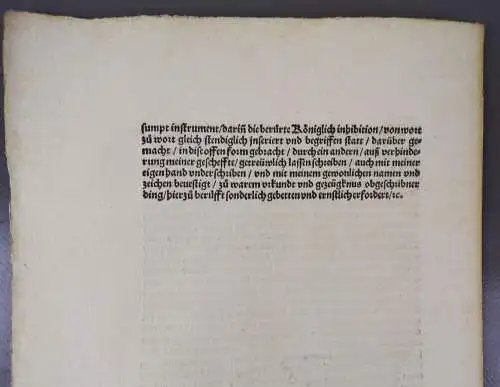 Alter Druck 1495 Inkunabel König Maximilian 