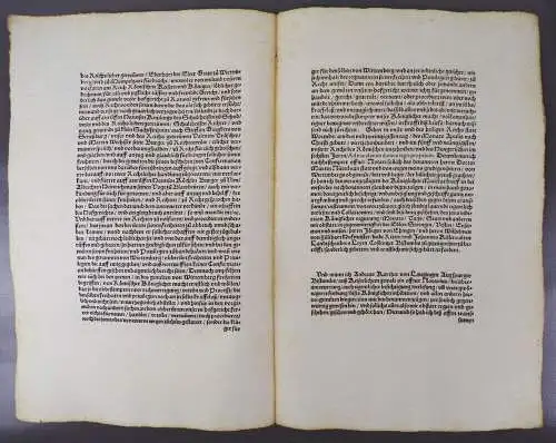 Alter Druck 1495 Inkunabel König Maximilian 