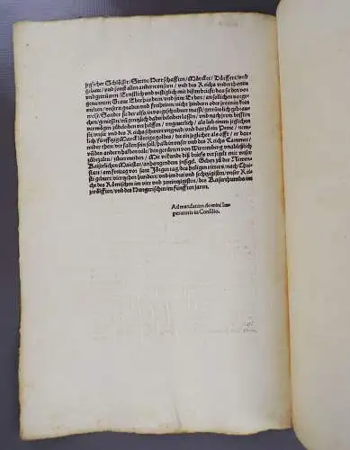 Dekret Kaiser Friedrich 1463 Württemberg