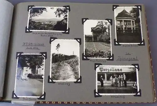 Fotoalbum Reise Urlaub DDR 1950 bis 1953 mit 252 Fotos