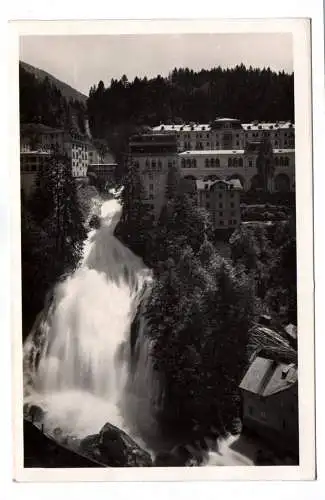 Foto Ak Badgastein Wasserfall Österreich