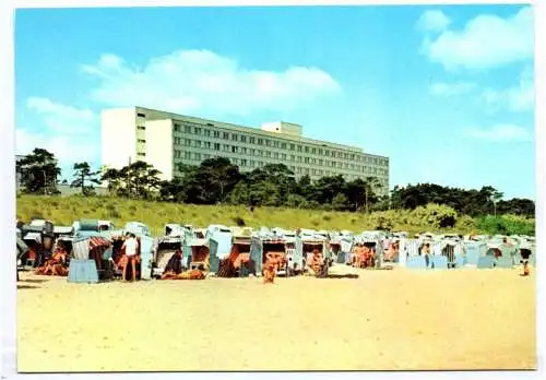 Ak Ostseebad Zinnowitz Kreis Wolgast FDGB Feriendienst IG Wismut