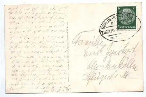 Ak Ostseebad Wustrow Hohes Ufer Bahnpost Stempel Berlin Stralsund