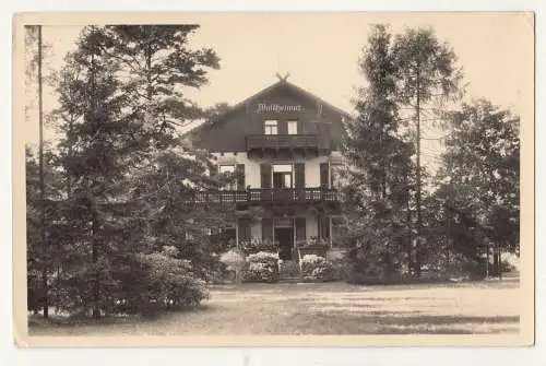 Foto Ak Schwepnitz Bz. Dresden 1939 Waldheimat ! (A3809