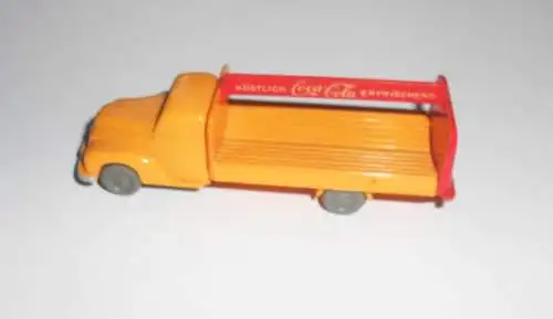 Wiking Modellauto Coca Cola Truck Laster ohne Ladung unverglast 