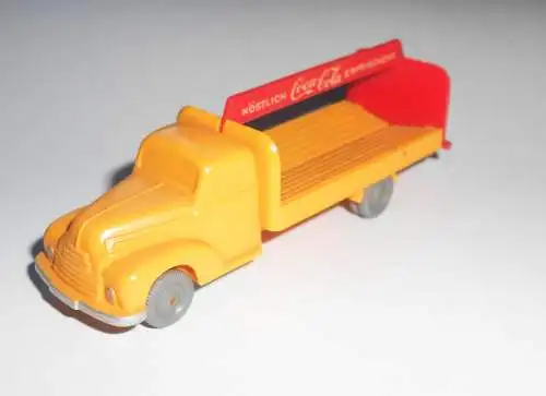 Wiking Modellauto Coca Cola Truck Laster ohne Ladung unverglast 