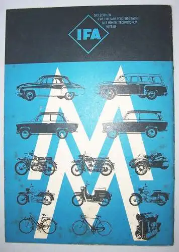 DDR Zeitschrift KFZ Kraftfahrzeugtechnik 3  1966 Simson  Sperber Ifa Messe