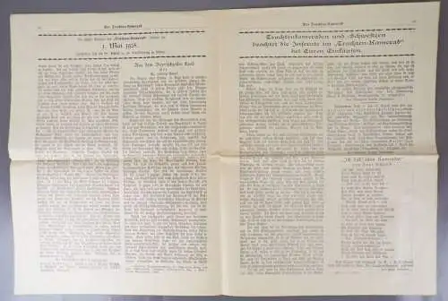 Der Trachten Kamerad Mitteilungsblatt Nordgau links und rechts der Elbe 4 / 1925