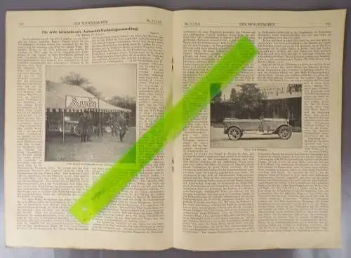 Der Motorfahrer Allgemeiner deutscher Automobil Club 1921 Nr 21 Oldtimer 