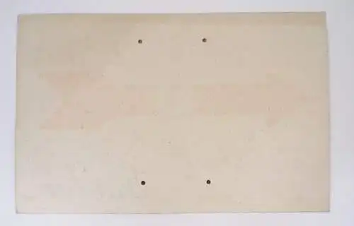 Altes Pappschild Rennstrecke Seidel Naumann Dresden Räder Radrennen 1930 er