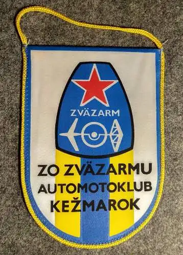 Original Wimpel Slovakia Rallye '88 AMK Kezmarok