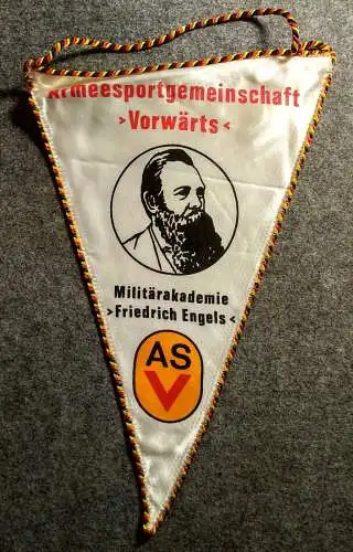 Armeesportgemeinschaft Vorwärts Original DDR Wimpel ASV