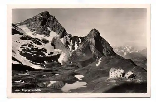 Foto Ak Rappenseehütte Heilbronnerweg 1932 Oberstorf