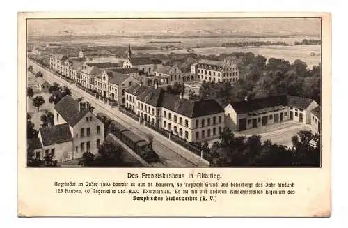 Ak Das Franziskushaus in Altötting 1917