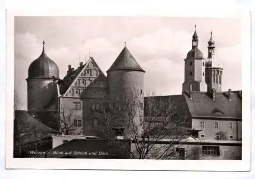 Ak Wurzen Blick auf Schloß und Dom 1942