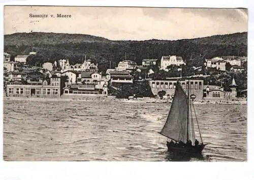 Ak Sassnitz vom Meere 1913