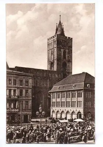 Ak Frankfurt Oder Markt 1931