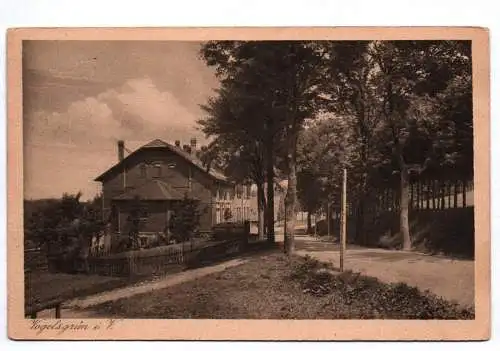 Ak Vogelsgrün im Vogtland Gasthof 1928