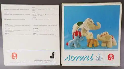 Sonni Katalog DDR Puppen Plüschspielwaren 1974