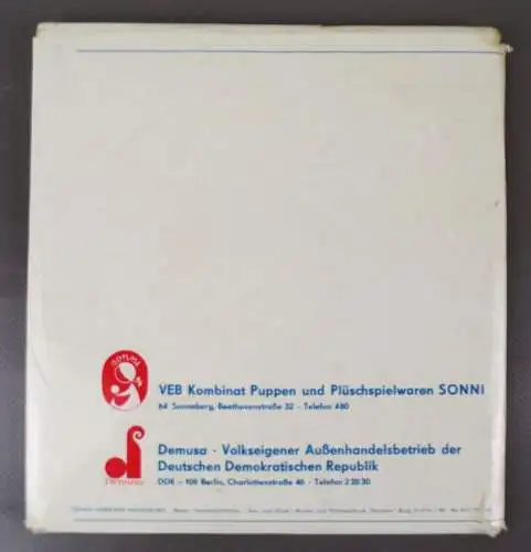 Sonni Katalog DDR Puppen Plüschspielwaren 1974